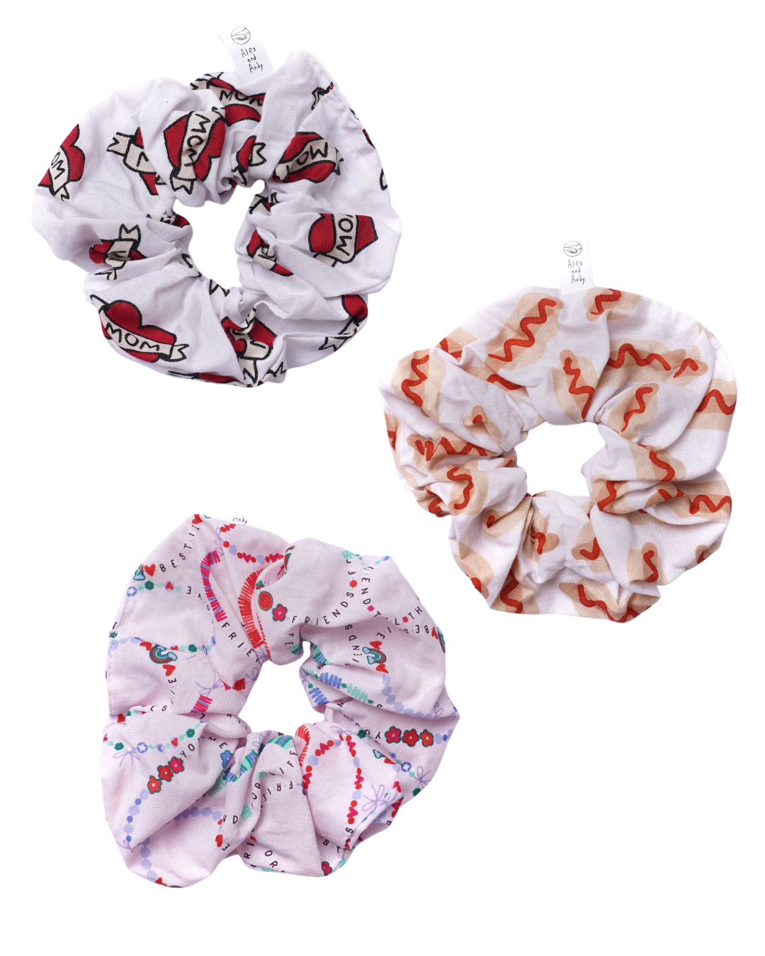 Matching Scrunchies To Twin With Your Pet - Cotton - Oversized