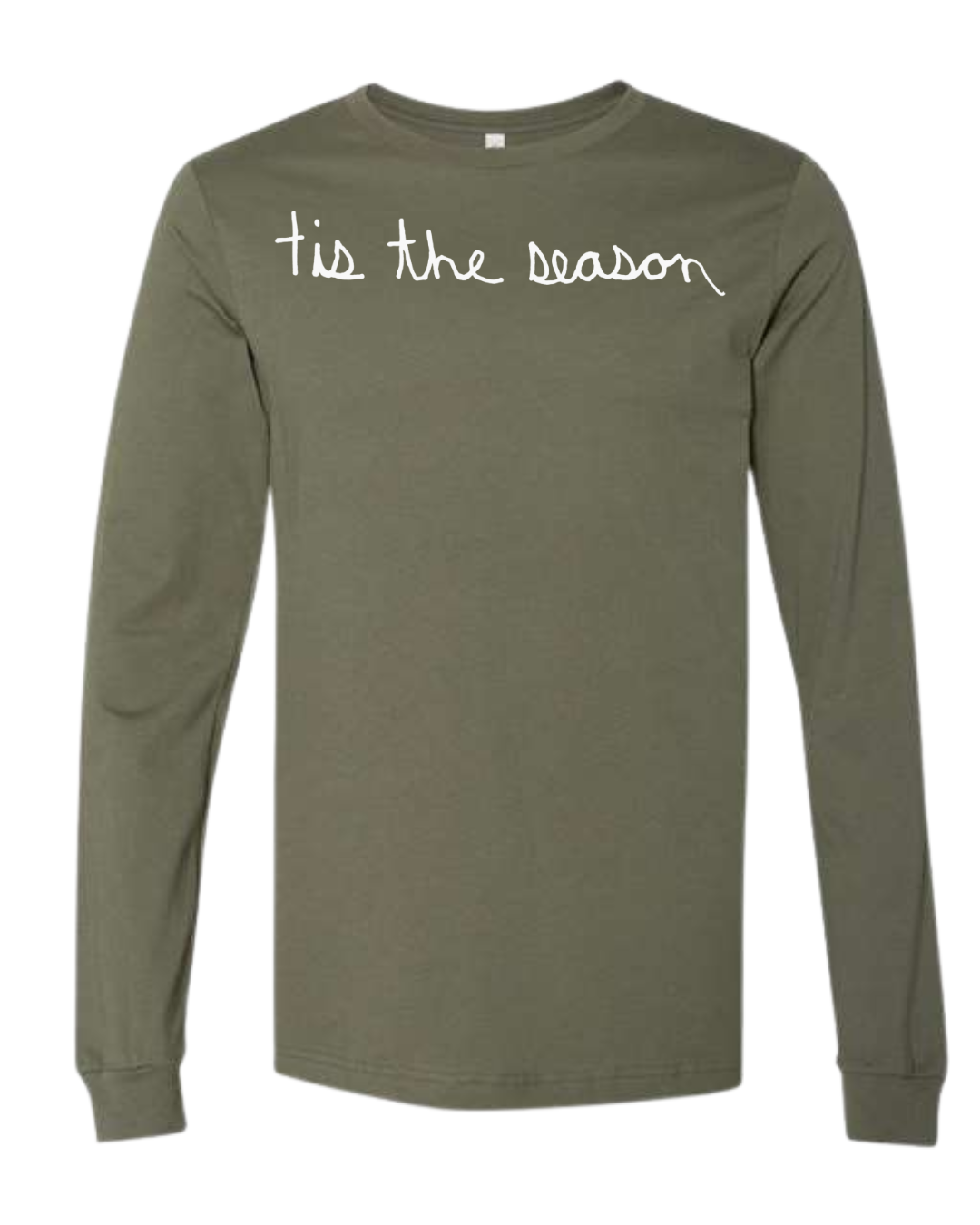 Christmas Tis The Season Long Sleeve Shirts Drawn By Uncle Andy - Two Sided - Cotton - Unisex