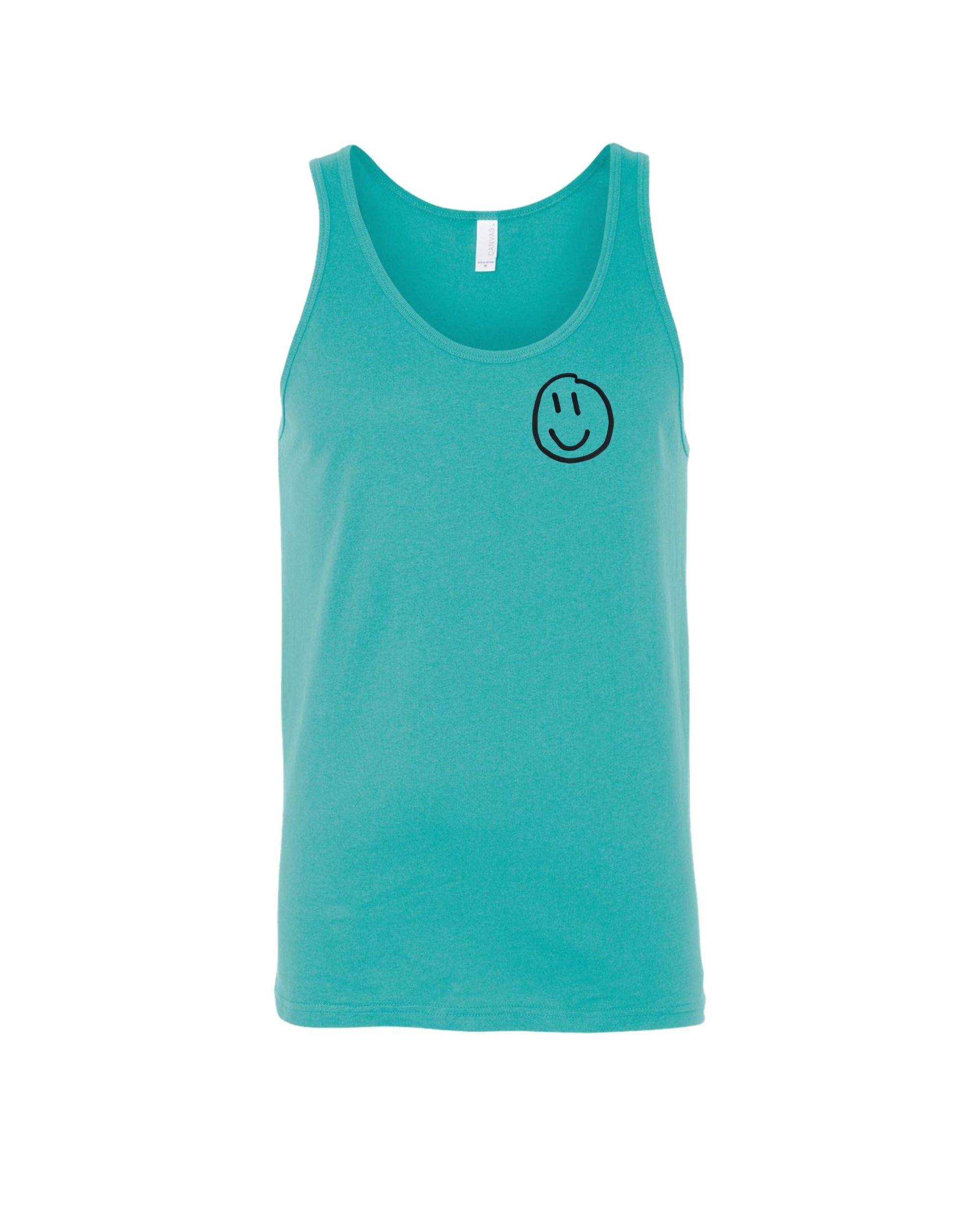 Let Your Smile Change The World Tank Top Drawn By Uncle Andy