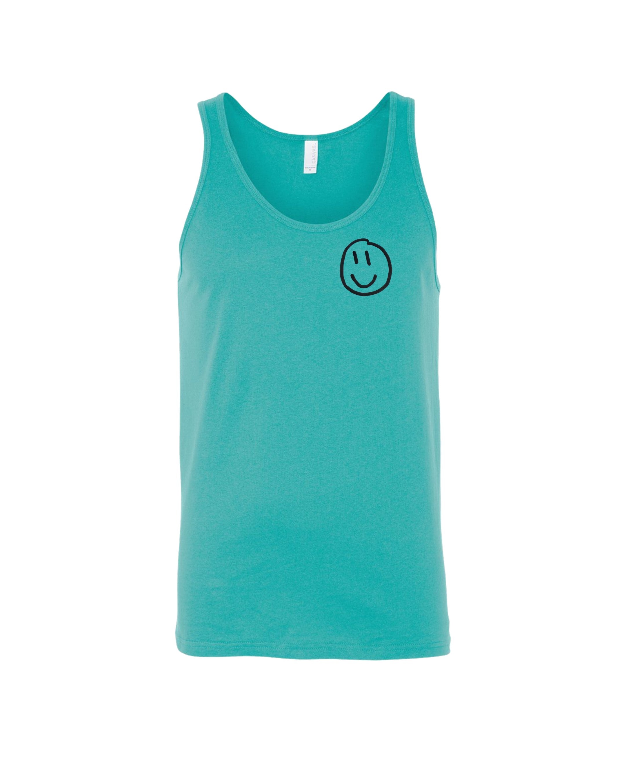 Let Your Smile Change The World Tank Top Drawn By Uncle Andy