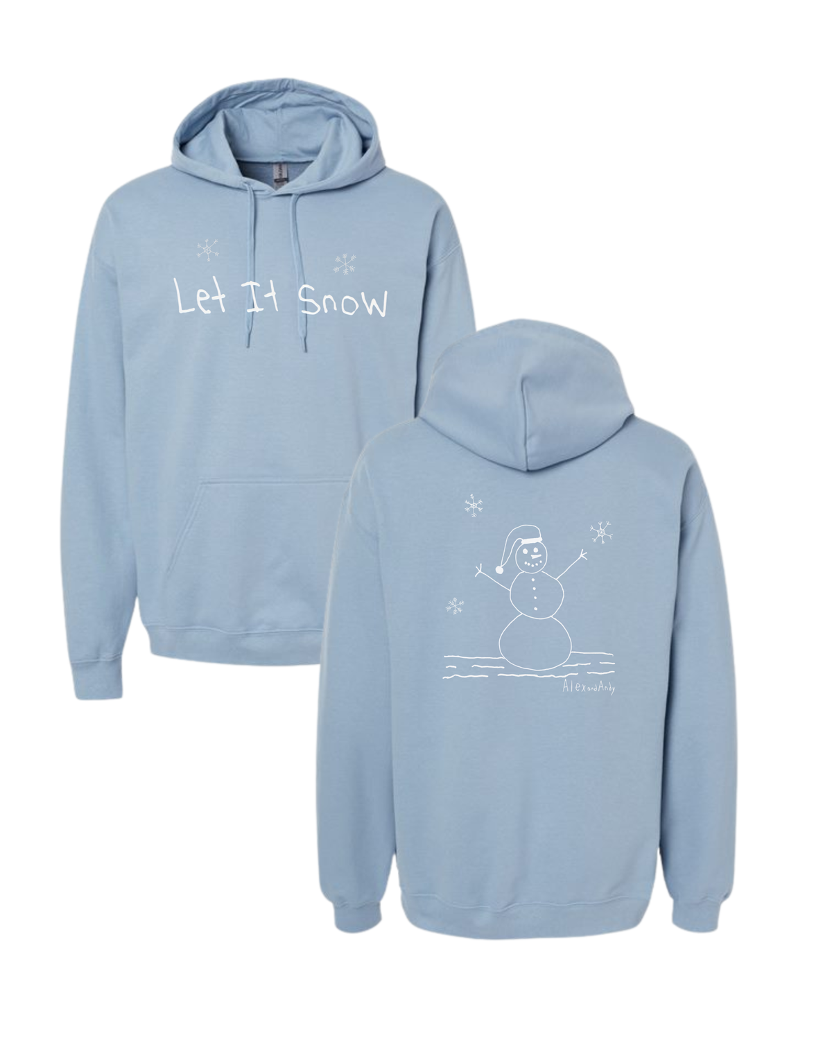 Winter Hoodie Sweatshirt Drawn By Uncle Andy