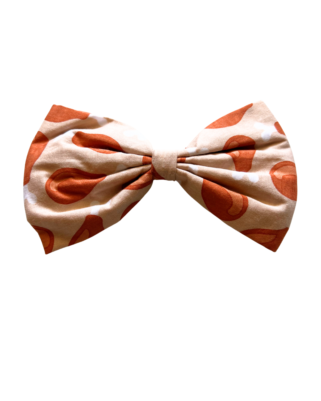 Halloween & Fall Reversible Pet Bandanas & Bow Ties - 100% Cotton - Slide On The Collar & Tie On - Washable