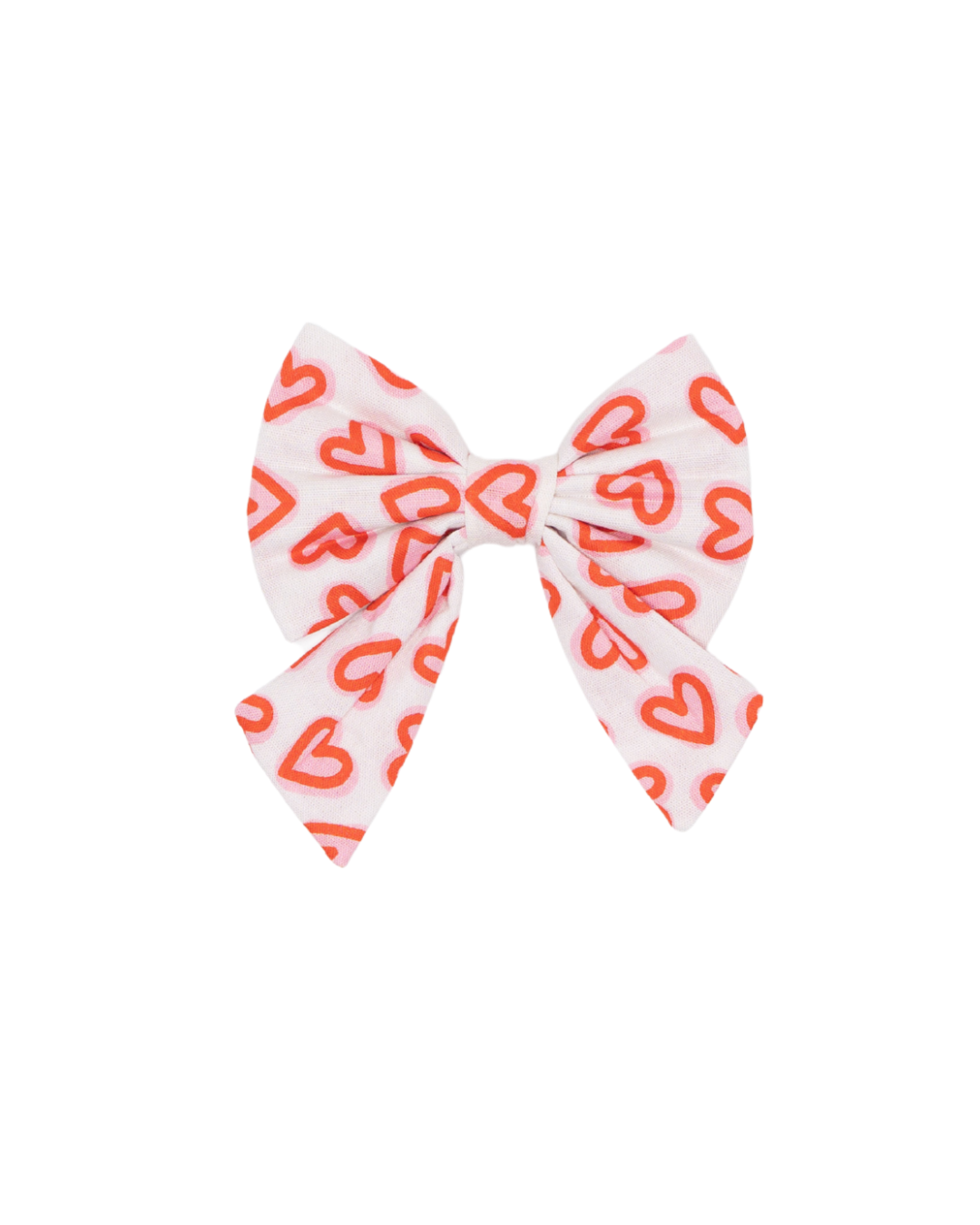 Valentine's Day And St. Patrick's Day Slide On The Collar Pet Bow Ties - Cotton - Washable