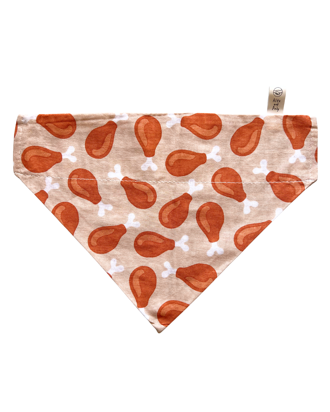 Halloween & Fall Reversible Pet Bandanas & Bow Ties - 100% Cotton - Slide On The Collar & Tie On - Washable