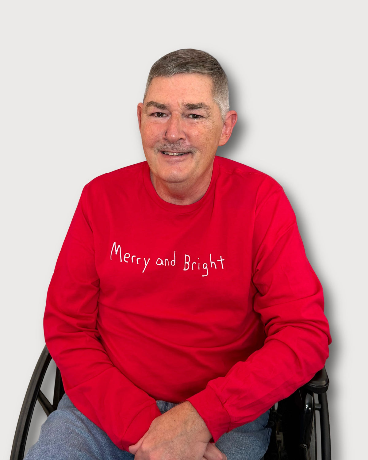 Christmas Long Sleeve Shirt Drawn By Uncle Andy