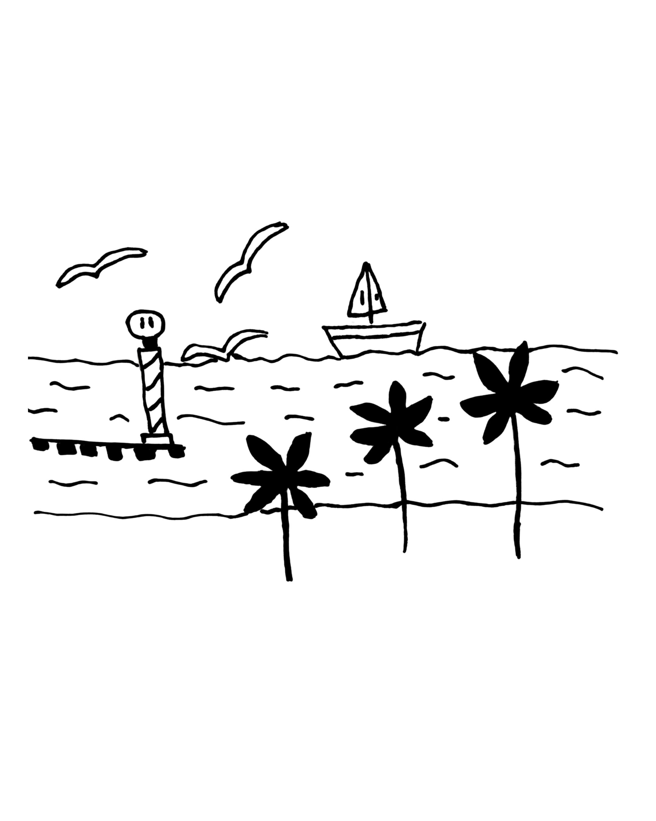 Sun Of A Beach Shirt Drawn By Uncle Andy