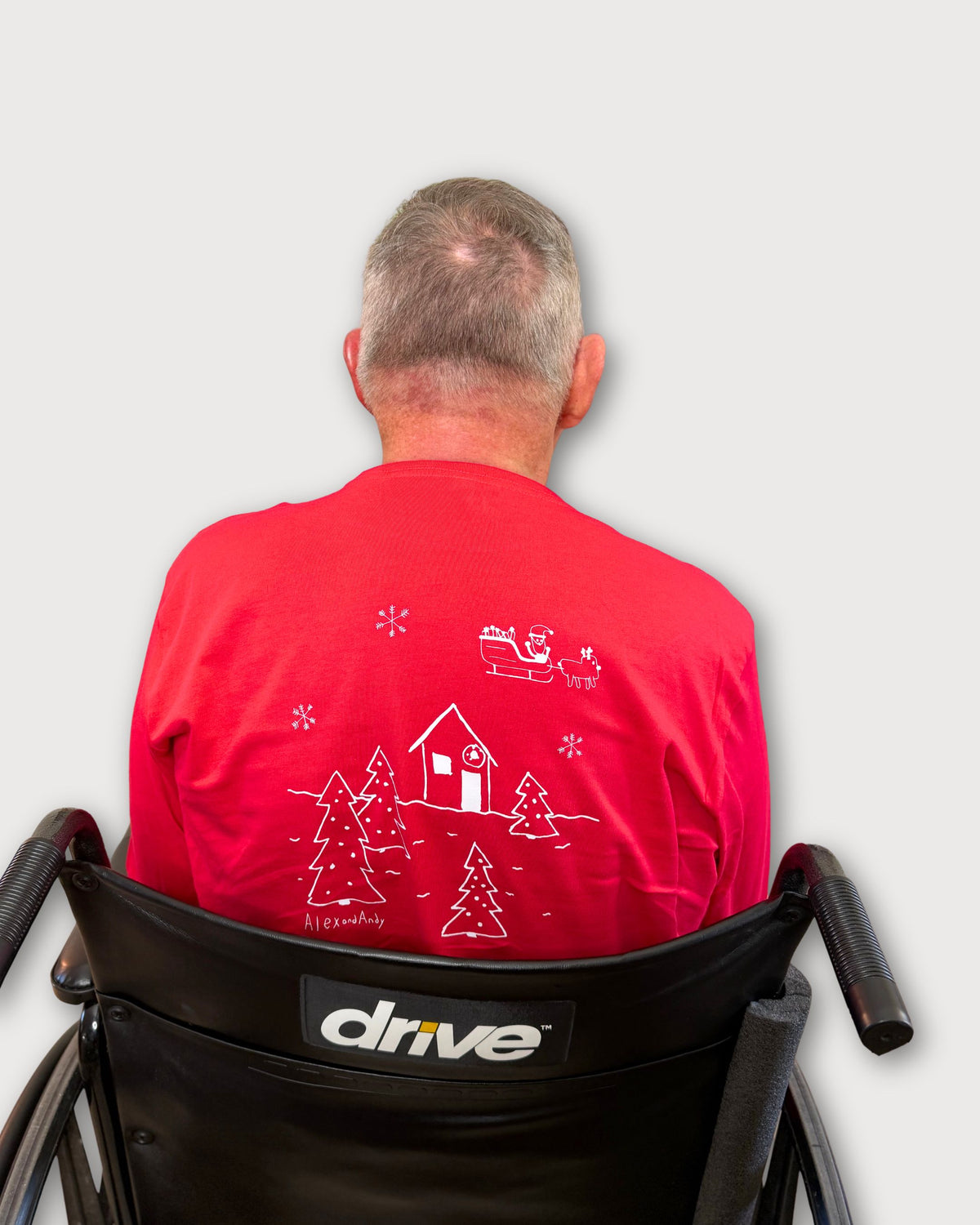 Christmas Long Sleeve Shirt Drawn By Uncle Andy