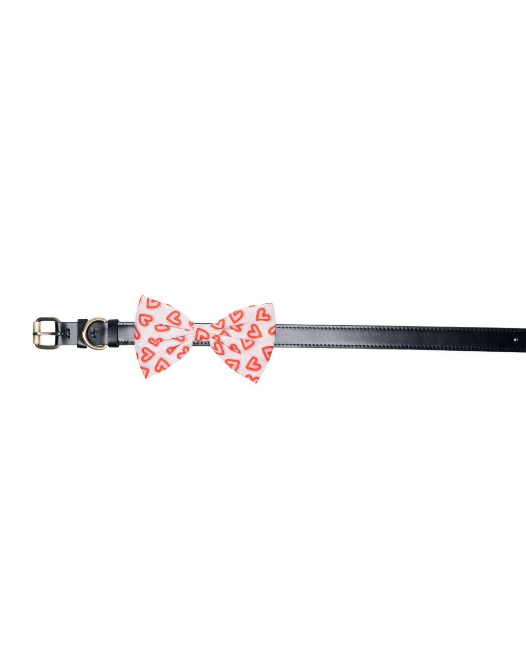 Valentine's Day And St. Patrick's Day Slide On The Collar Pet Bow Ties - Cotton - Washable