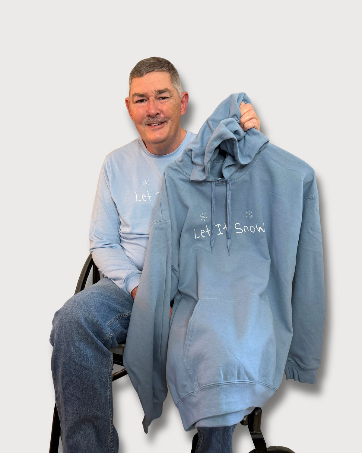 Winter Hoodie Sweatshirt Drawn By Uncle Andy