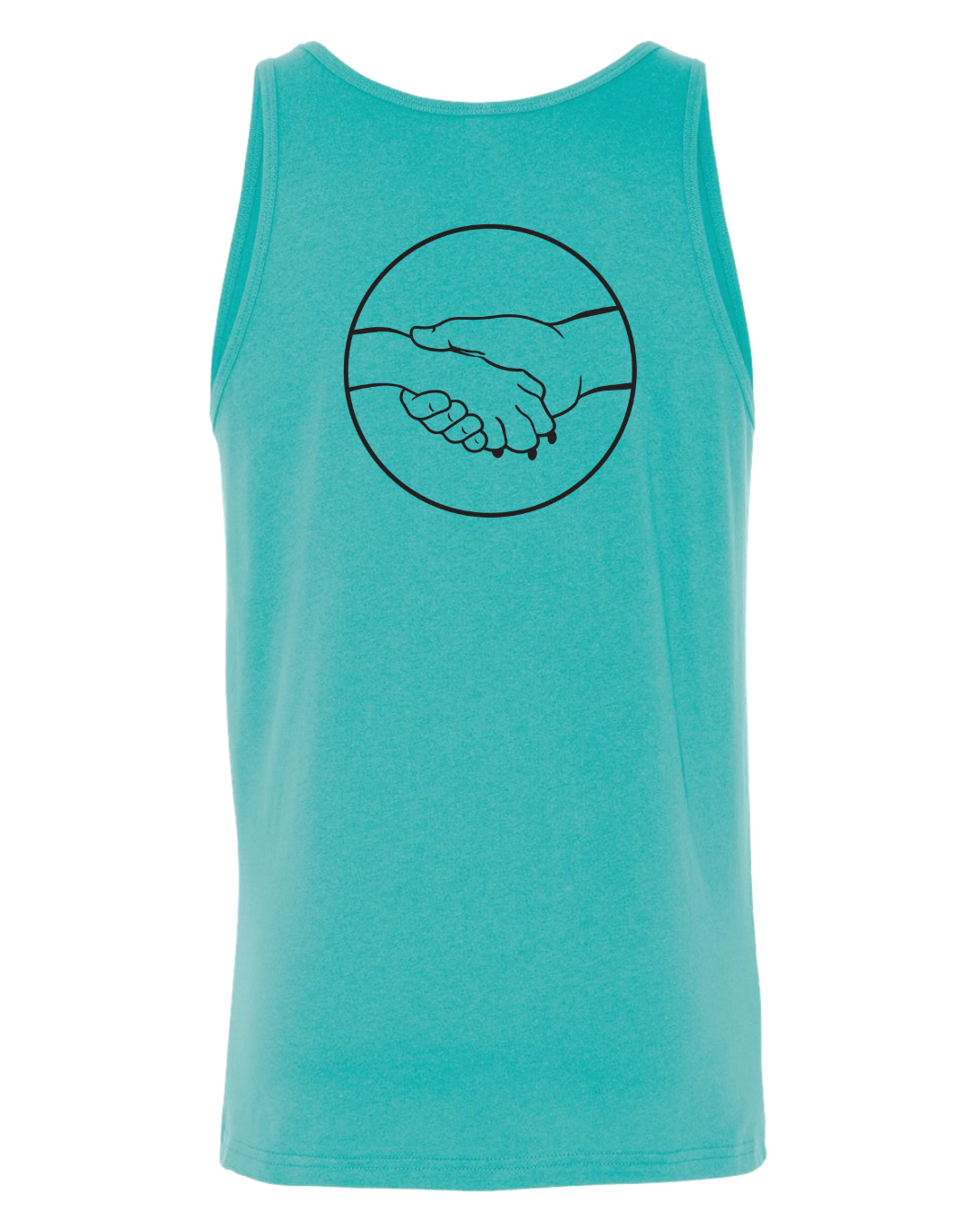 Life Is Better with Dogs Tank Top Drawn By Uncle Andy