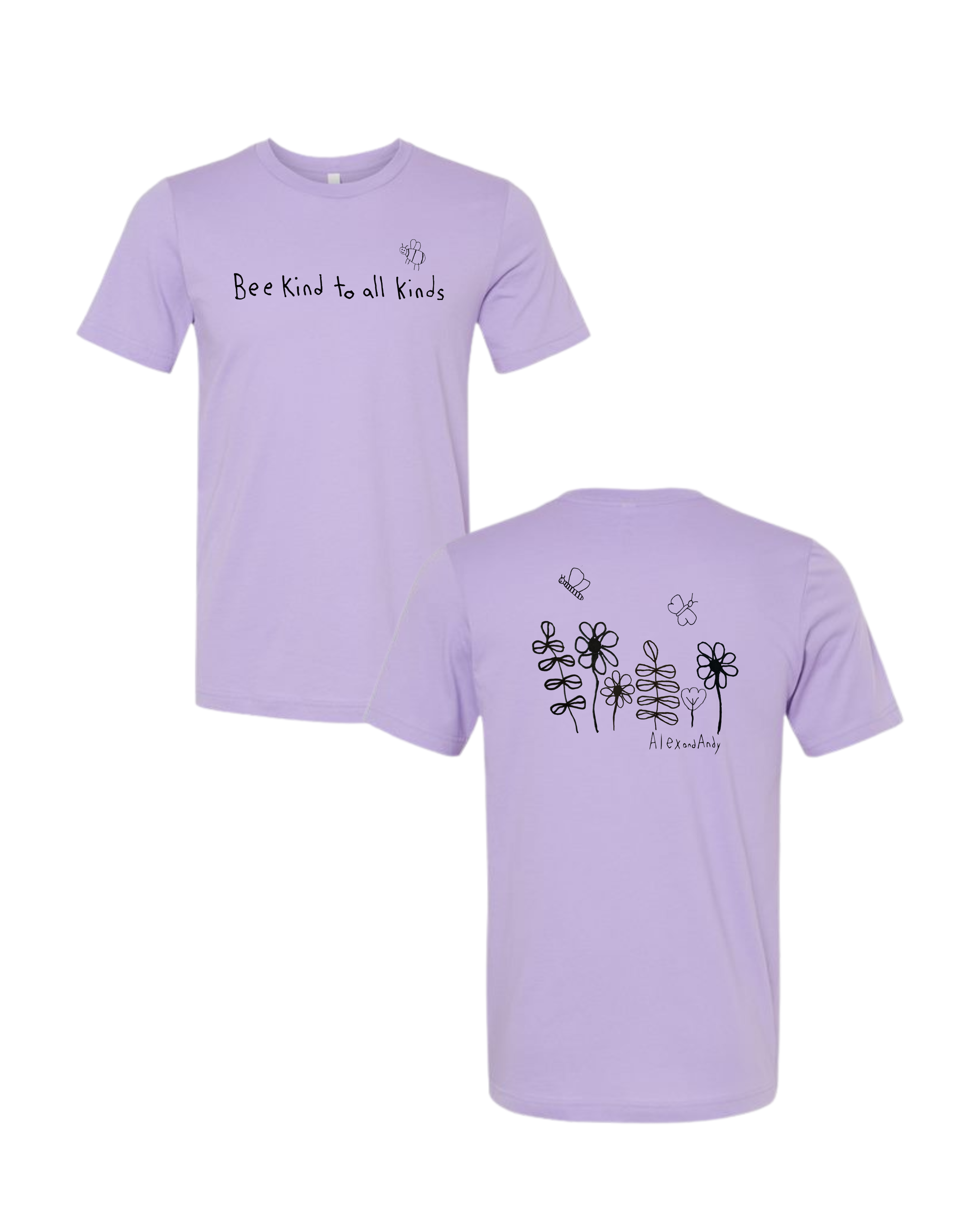 Bee Kind To All Kinds Shirt Drawn By Uncle Andy