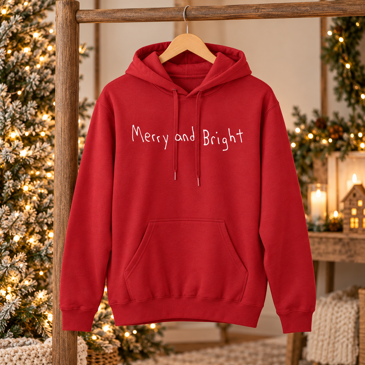 Christmas Hoodie Sweatshirt Drawn By Uncle Andy