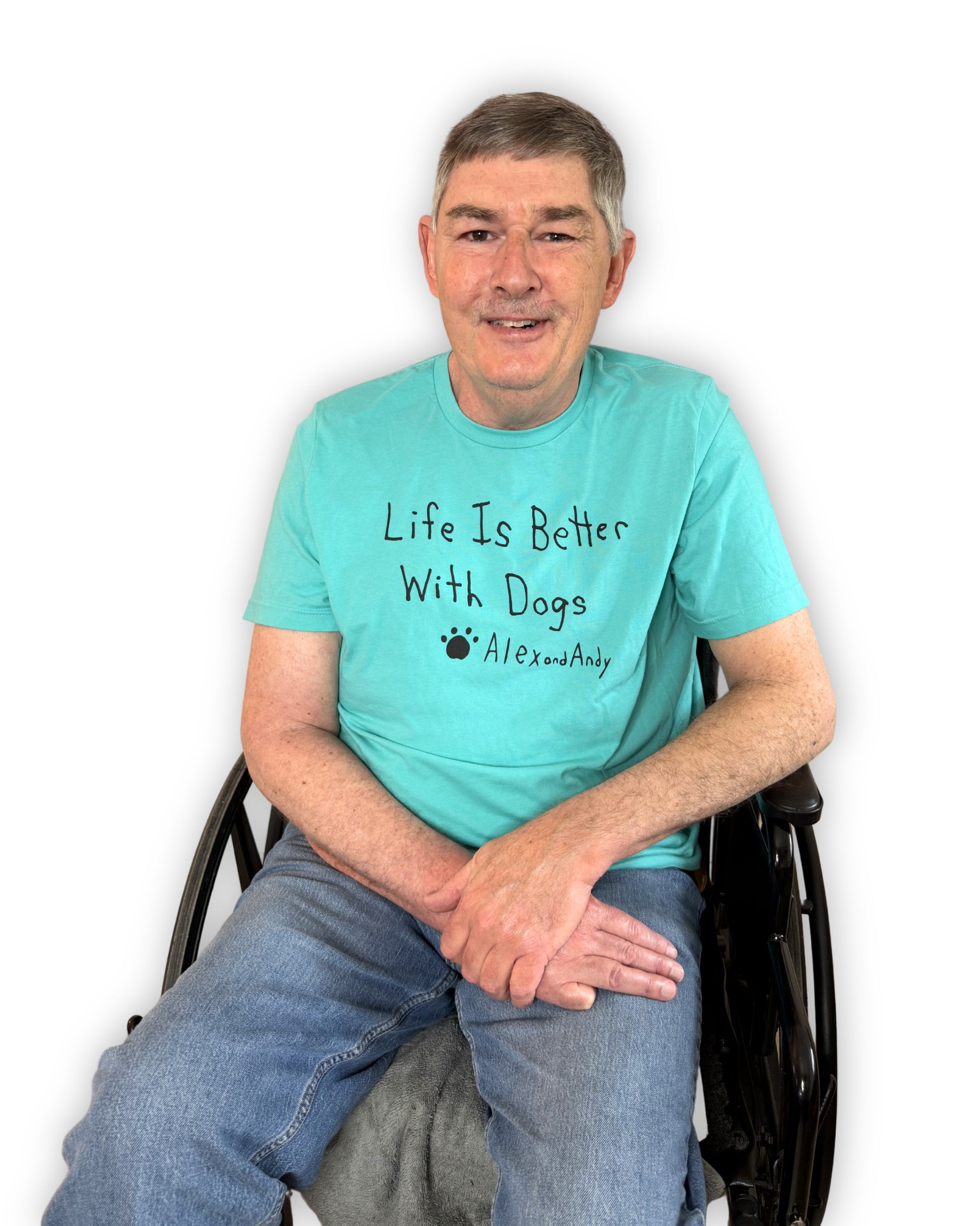 Life Is Better With Dogs Shirt Drawn By Uncle Andy