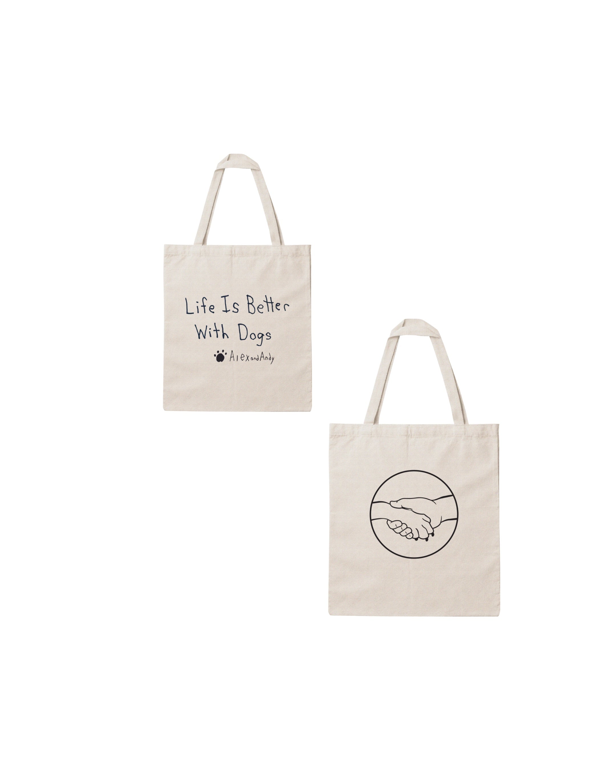 Tote Bags Drawn By Uncle Andy