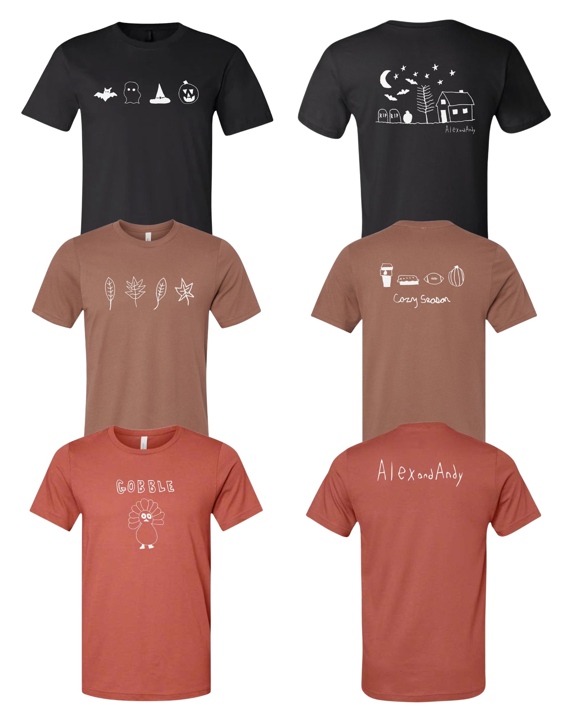 Uncle Andy's 3 Pack Fall Shirt Bundle