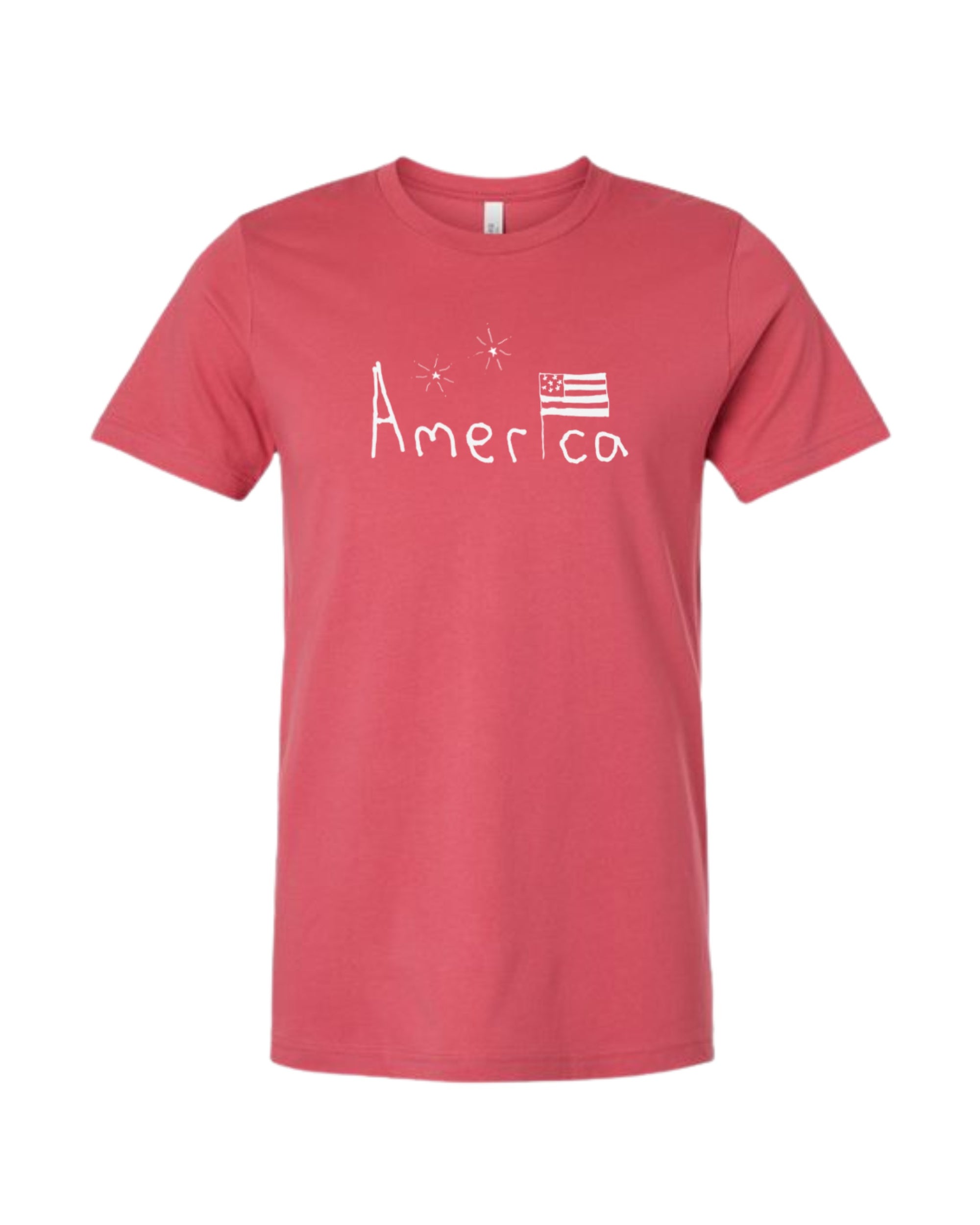 Fourth Of July Patriotic Shirt Drawn By Uncle Andy