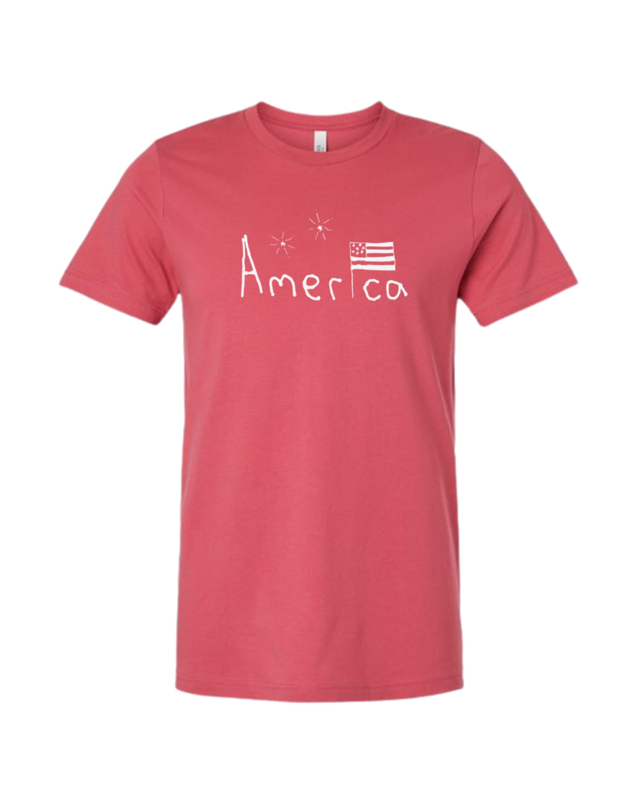 Fourth Of July Patriotic Shirt Drawn By Uncle Andy