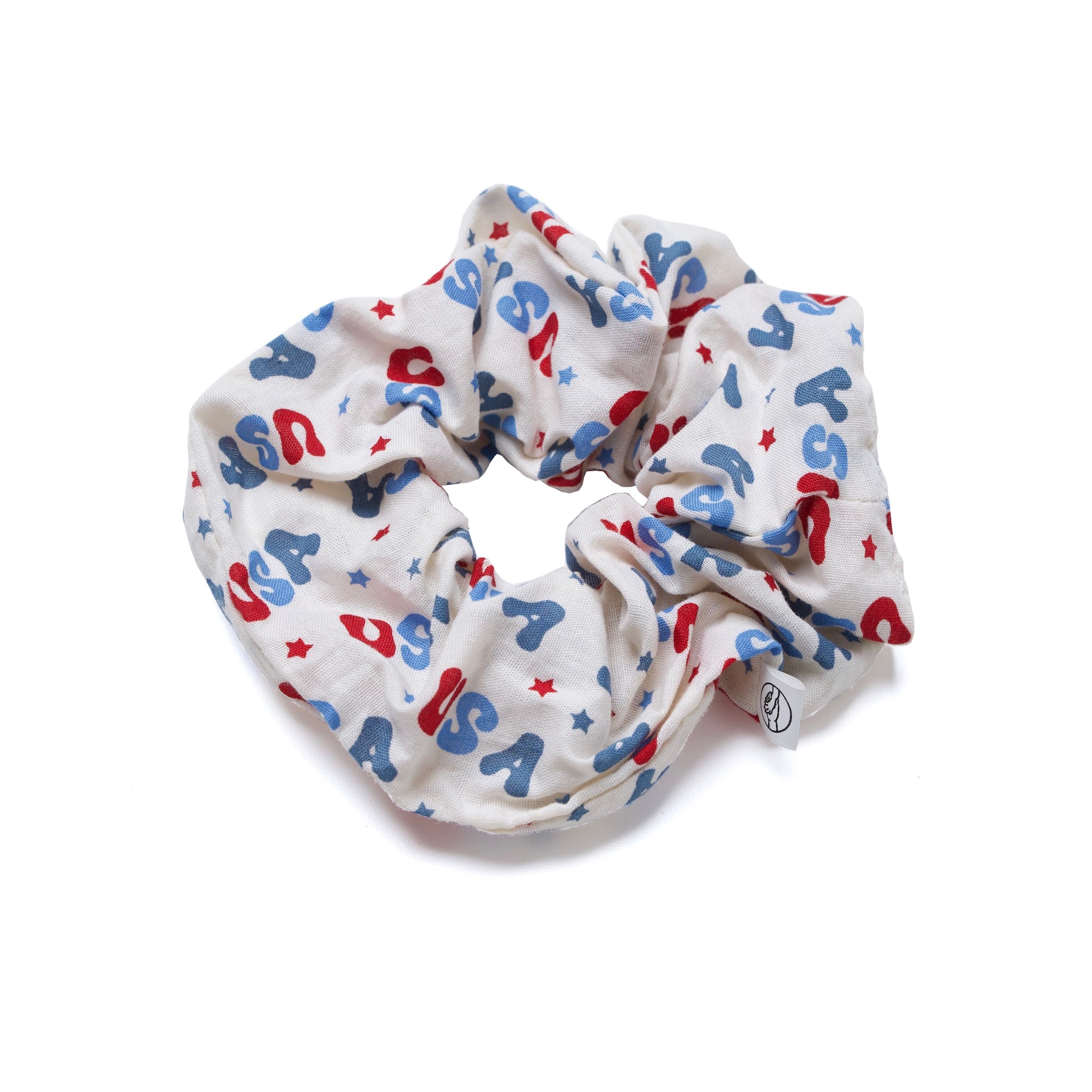Fourth Of July Scrunchies - Match Your Pet - Cotton - Oversized