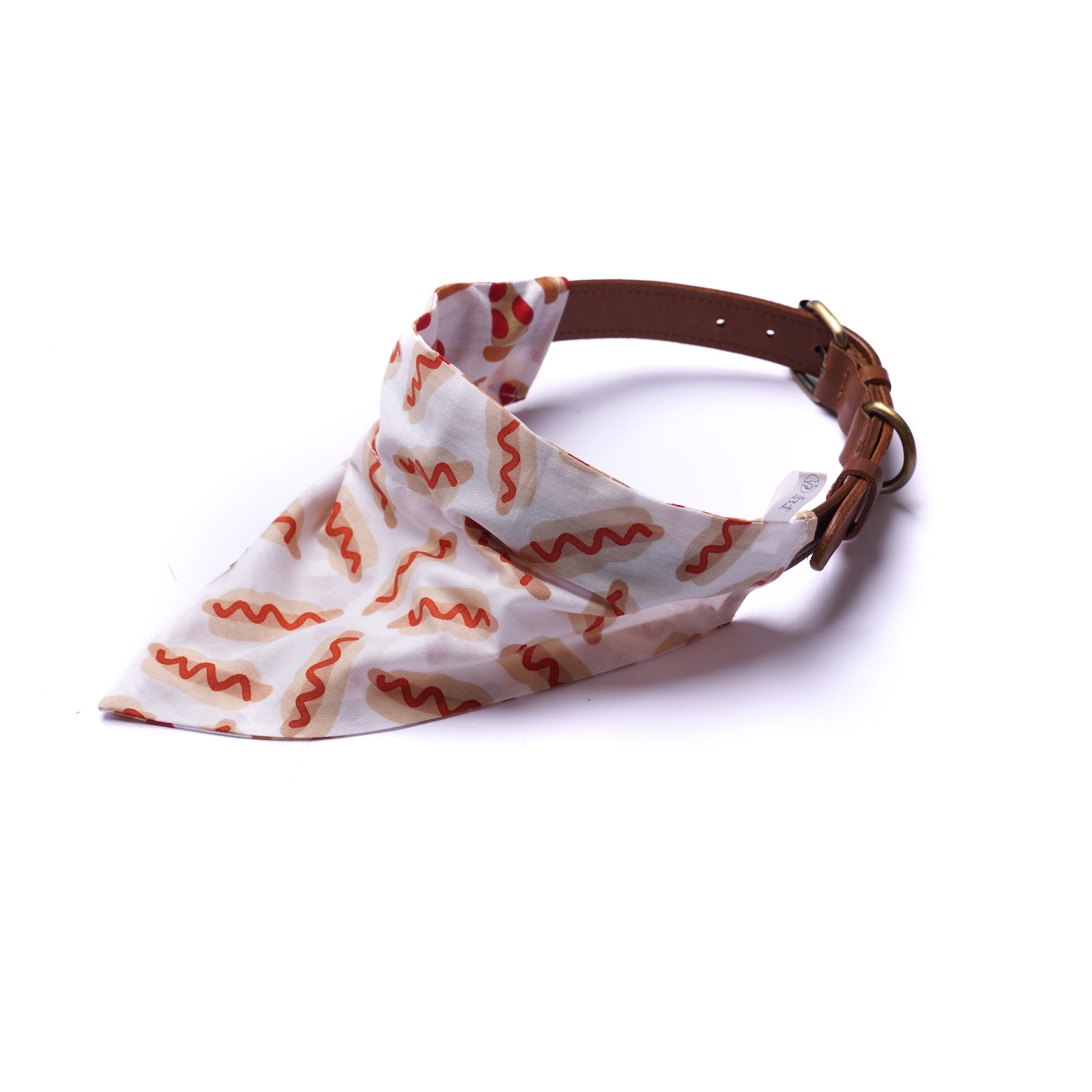 Hot Diggity Dog Reversible Dog And Cat Bandanas - Slide On The Collar & Tie On - Cotton - Washable