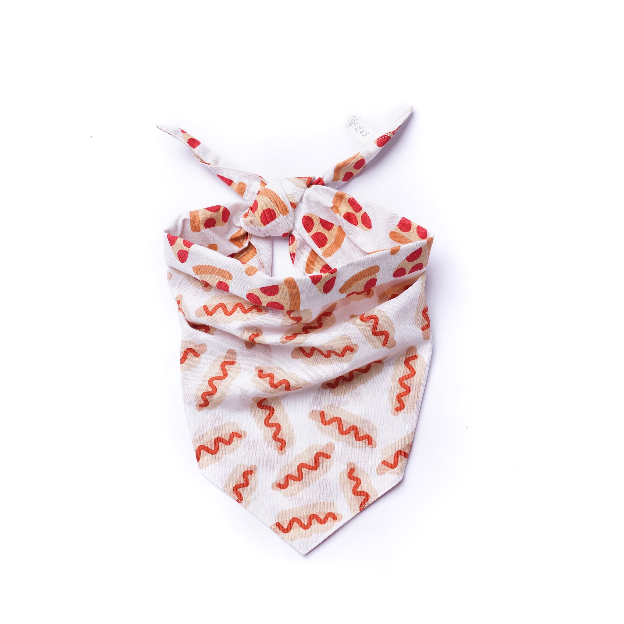 Hot Diggity Dog Reversible Dog And Cat Bandanas - Slide On The Collar & Tie On - Cotton - Washable