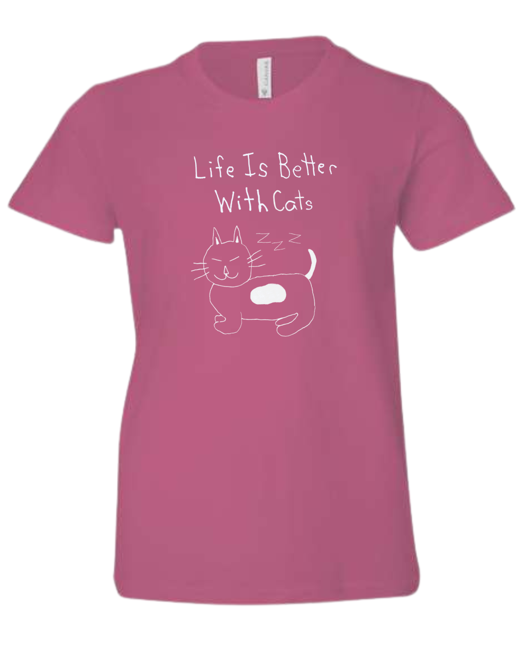 Youth Shirts Drawn By Uncle Andy - Small To XL - Made With Love