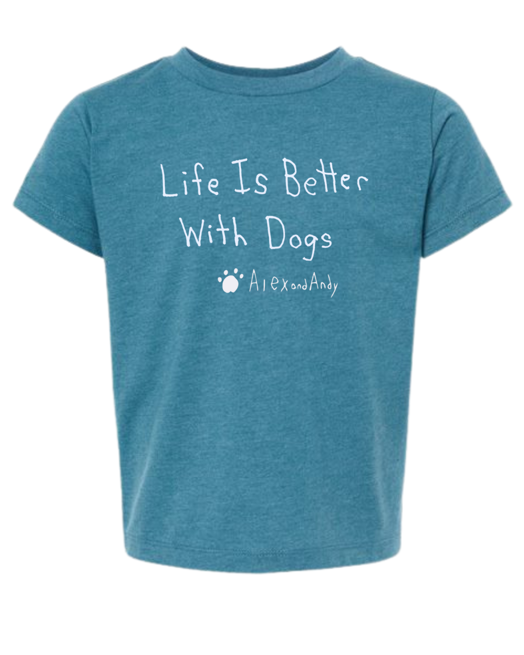 Toddler Shirts Drawn By Uncle Andy - 2T To 5T - Made With Love