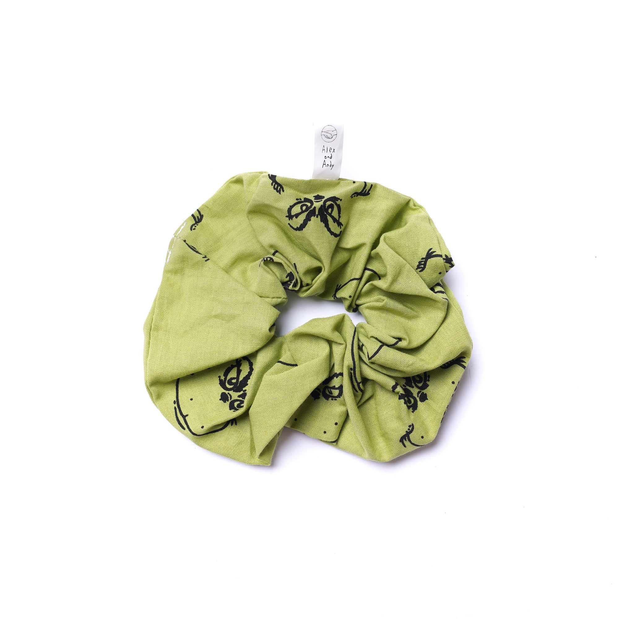 Christmas & Winter Hair Scrunchies - Match Your Pet - Cotton - Oversized