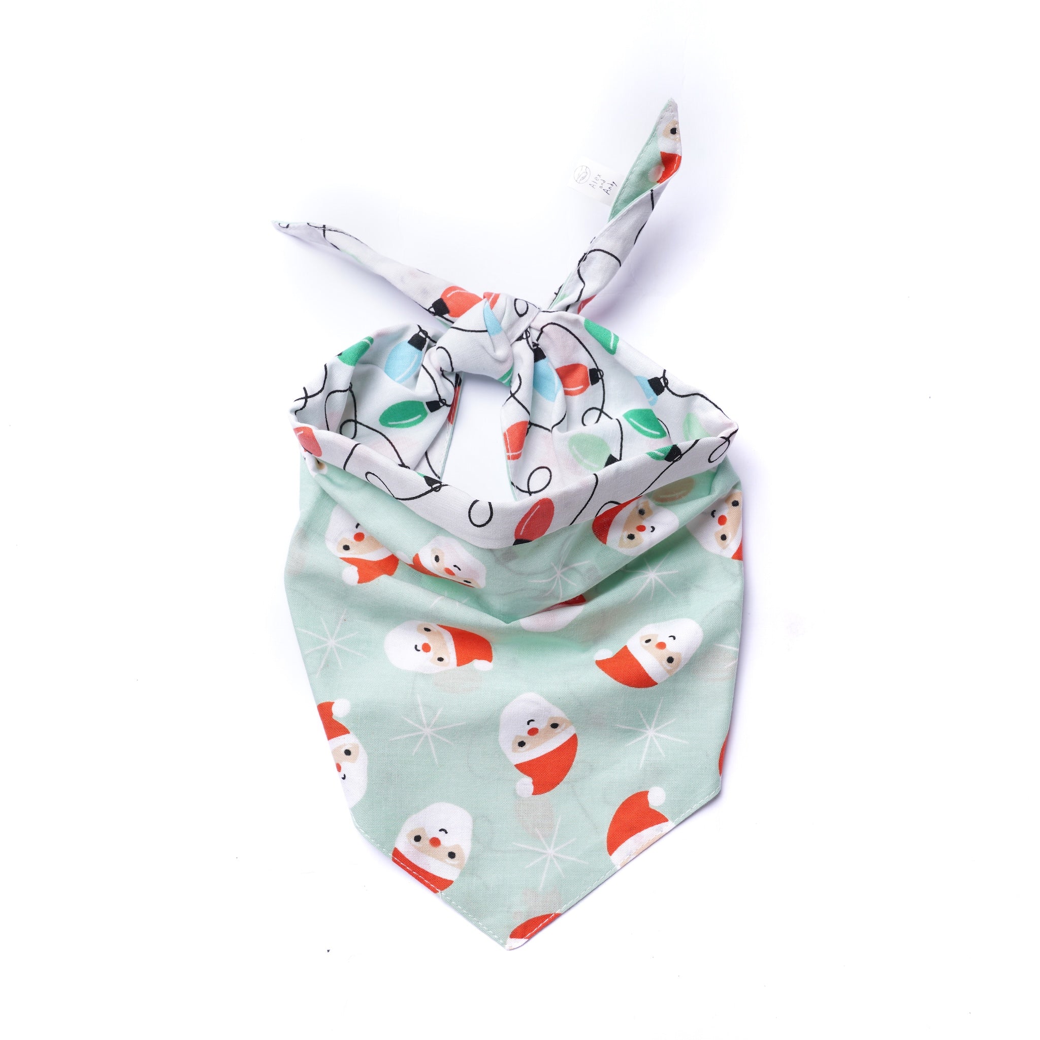 Christmas & Winter Reversible Pet Bandanas - 100% Cotton - Washable