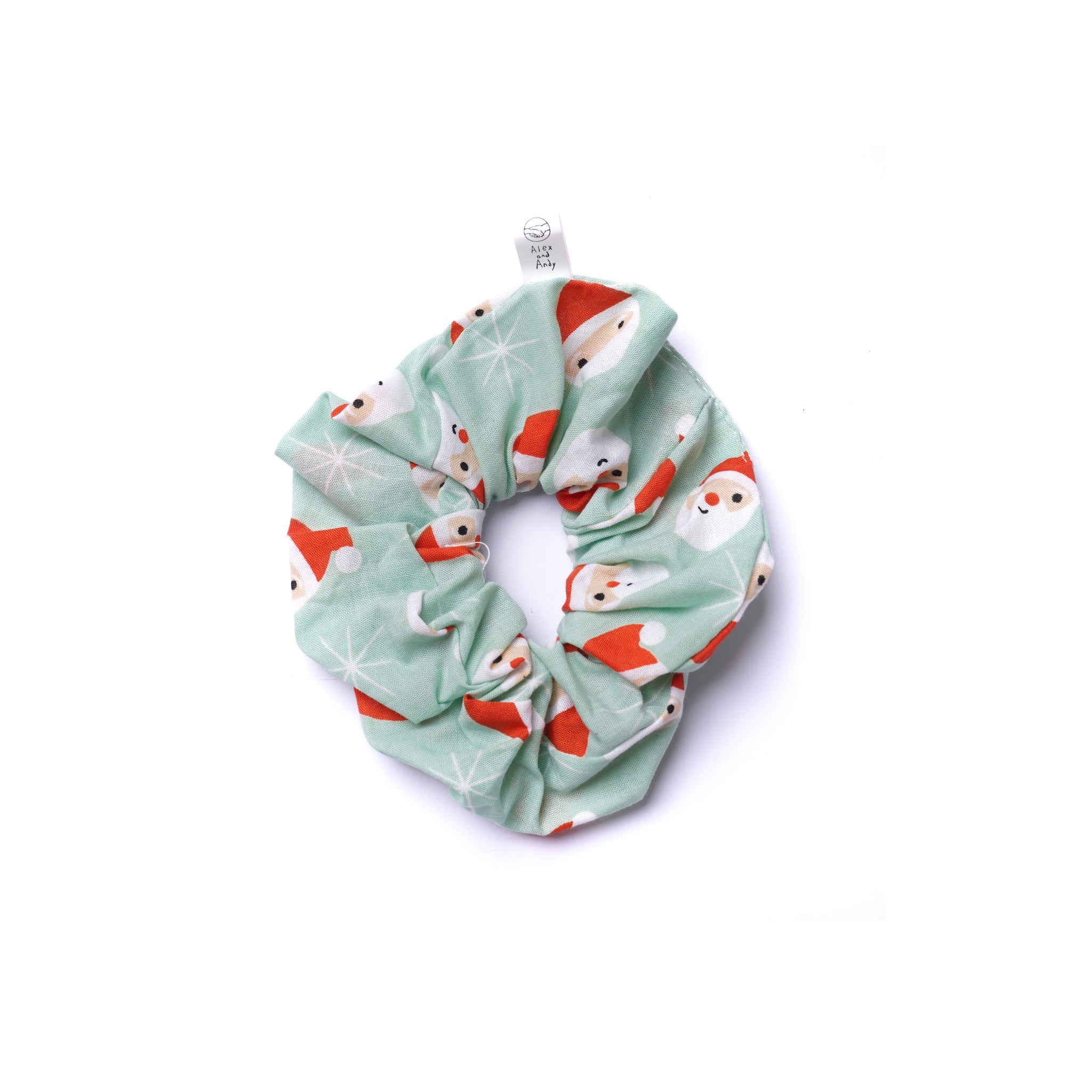 Christmas & Winter Hair Scrunchies - Match Your Pet - Cotton - Oversized