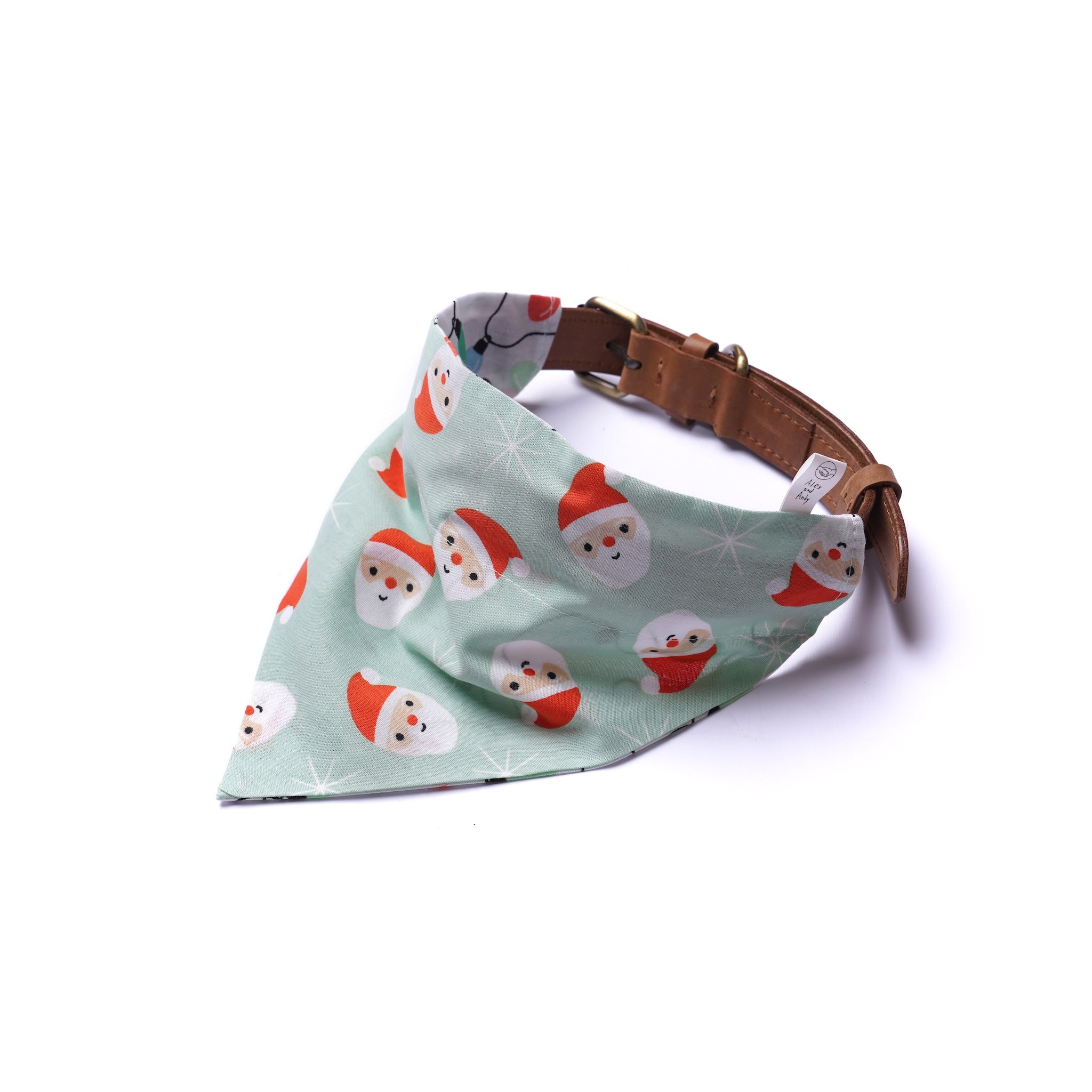 Christmas & Winter Reversible Pet Bandanas - 100% Cotton - Washable