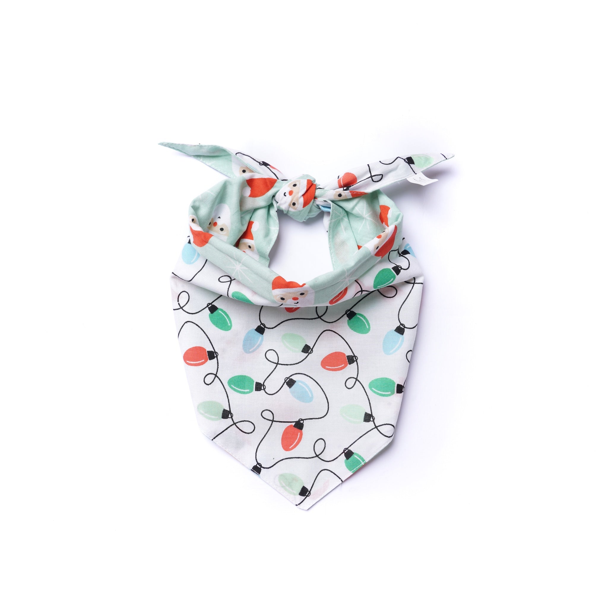 Christmas & Winter Reversible Pet Bandanas - 100% Cotton - Washable