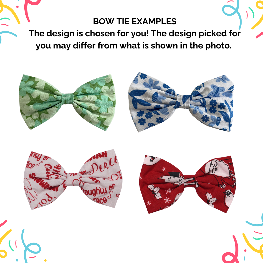 Mystery Dog & Cat Bow Ties