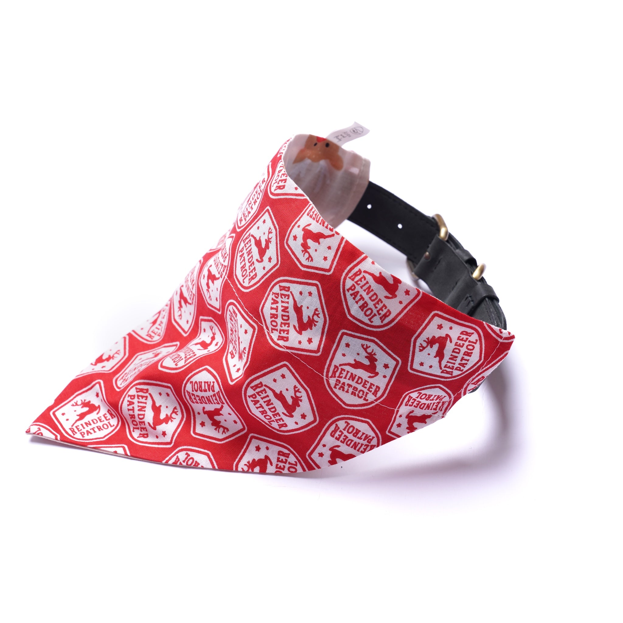 Christmas & Winter Reversible Pet Bandanas - 100% Cotton - Washable