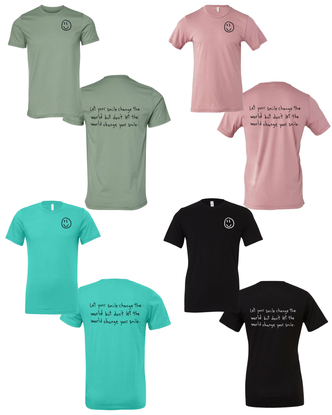 Let Your Smile Change The World Shirt Drawn By Uncle Andy