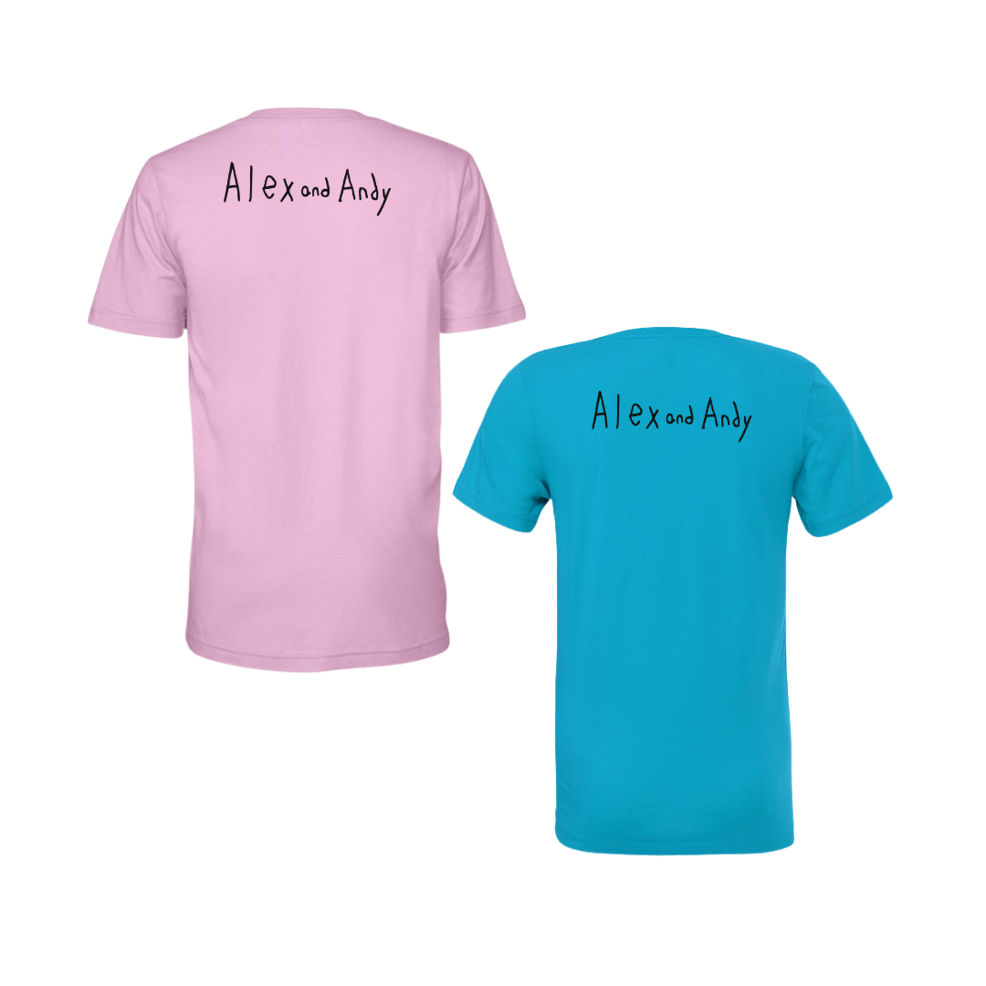 Spring Short Sleeve Shirts Drawn By Uncle Andy - Cotton - Unisex - Made With Love