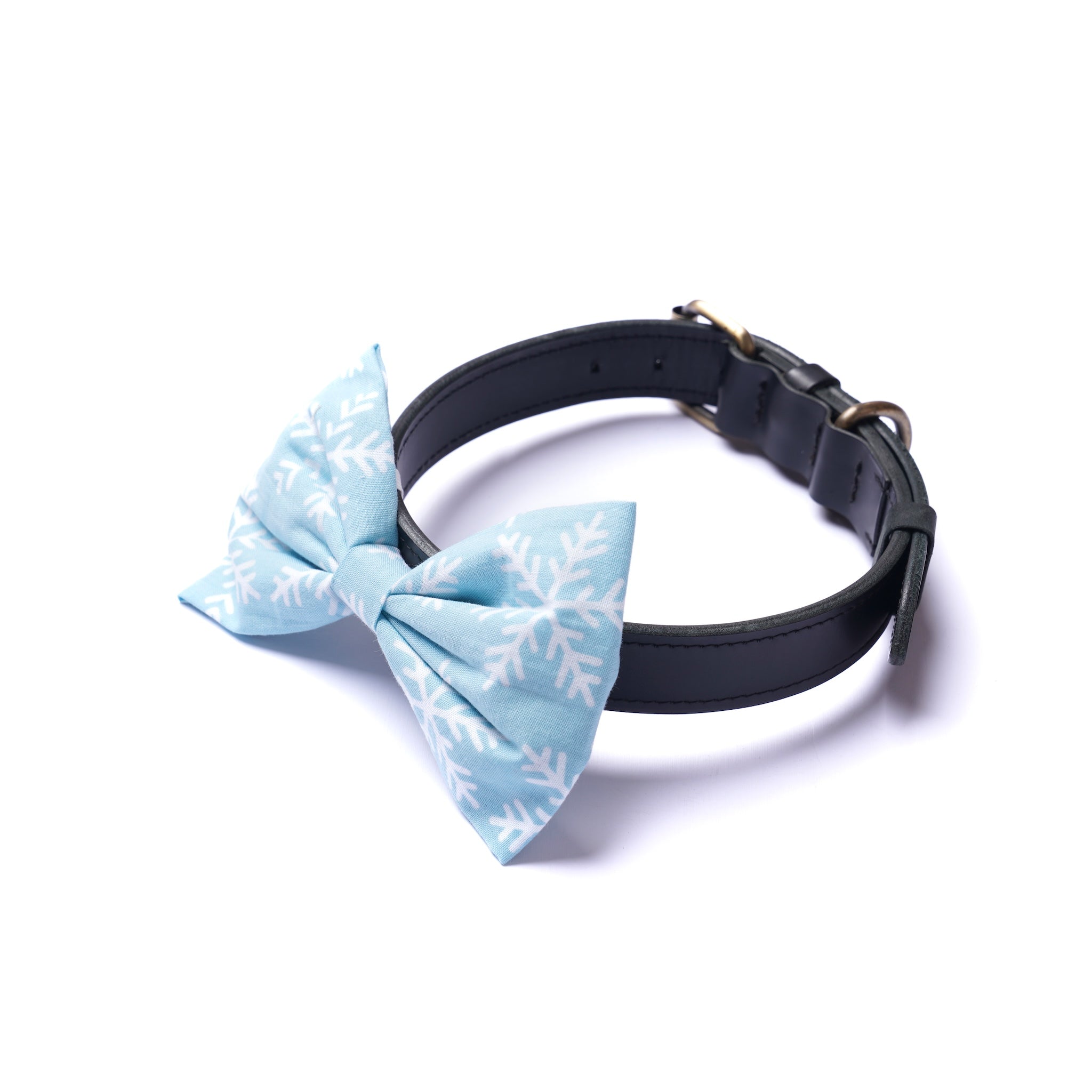 Christmas & Winter Dog & Cat Bow Ties - Slide On The Collar - Cotton - Washable