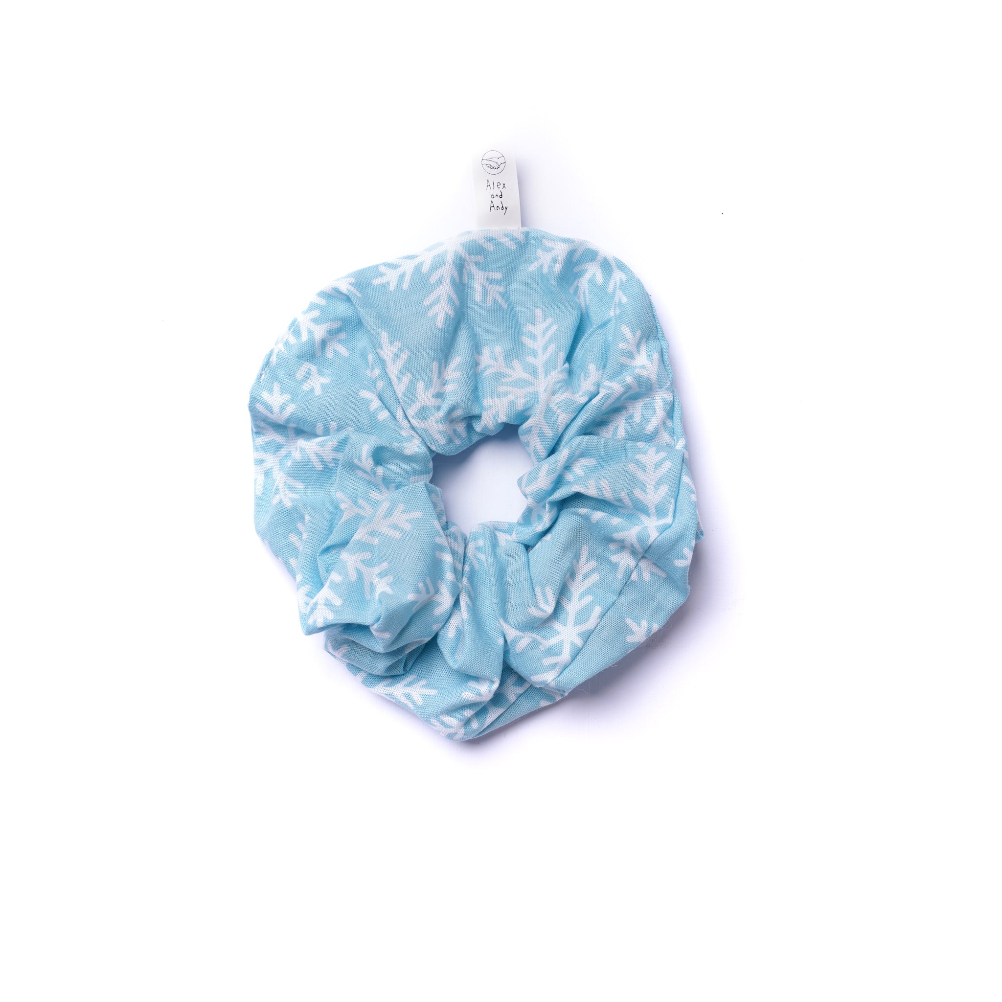 Christmas & Winter Hair Scrunchies - Match Your Pet - Cotton - Oversized