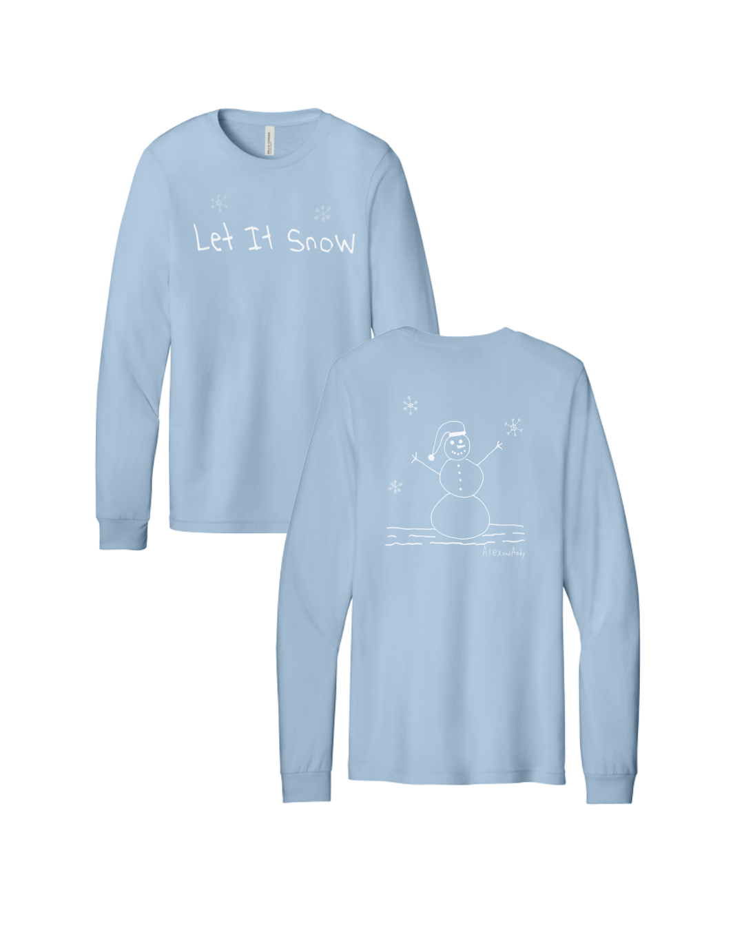 Winter Long Sleeve Drawn By Uncle Andy