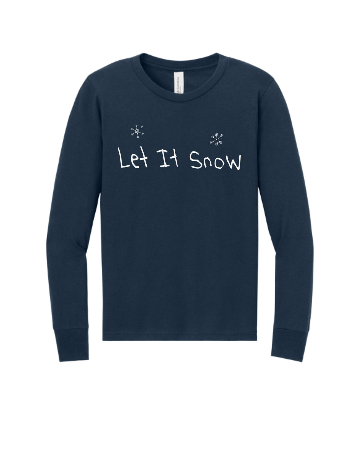 Youth Winter Long Sleeve Shirt Drawn By Uncle Any