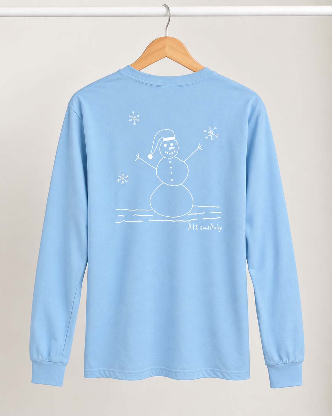 Winter Long Sleeve Drawn By Uncle Andy