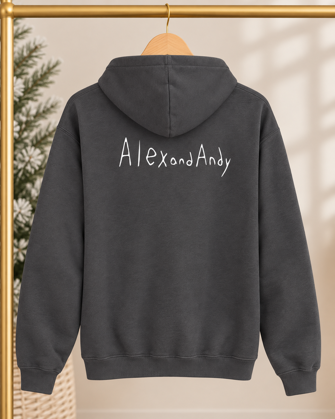 New Year Hoodie Sweatshirt Drawn By Uncle Andy