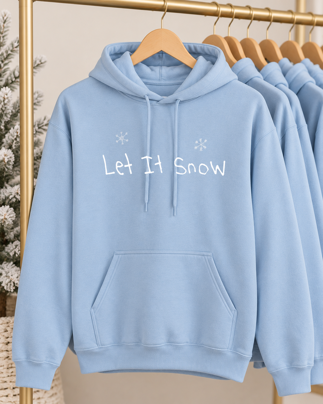 Winter Hoodie Sweatshirt Drawn By Uncle Andy